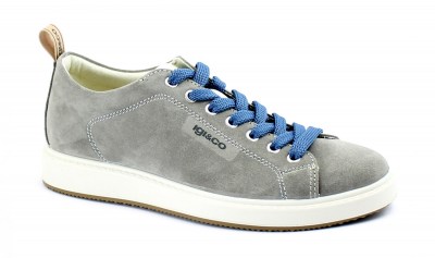 IGI&CO 7127000 grigio scarpe uomo sneakers lacci camoscio