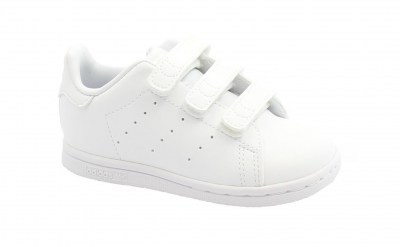 ADIDAS ORIGINALS STAN SMITH FX7533 white bianco scarpe sneakers strappi