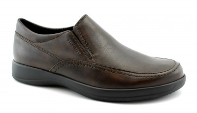 STONEFLY 213064 choco brown marrone comfort scarpe uomo mocassini pelle