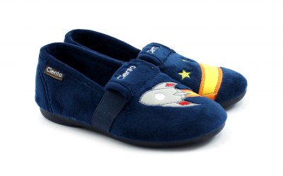 CIENTA 510040 marino blu scarpe bambino pantofole elastici profumate