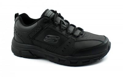SKECHERS 51896 OAK CANYON  black nero scarpe uomo sneakers memory foam outdoor
