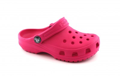 CROCS ROOMY FIT 204536 candy pink rosa ciabatte bambina gomma