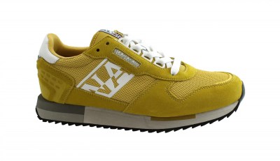 NAPAPIJRI 4ERYYA71 VIRTUS yellow giallo scarpe uomo sneakers lacci