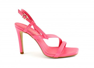 NACREE 018Y058 pink rosa scarpe donna sandalo tacco alto cinturino