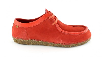 EL NATURALISTA REDES 5510 coral rosso scarpe uomo sportive casual lacci