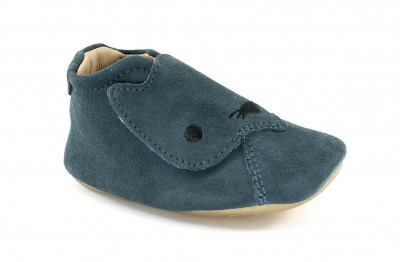 SUPERFIT Papageno 6231 blau blu scarpe bambino neonato culla pelle strappo