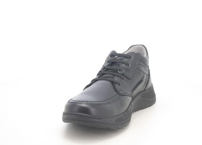 Melluso Sneakers allacciata in pelle nero u41112