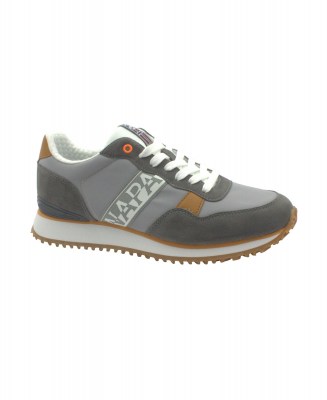 NAPAPIJRI L5Z861 grey grigio scarpe uomo sneakers lacci
