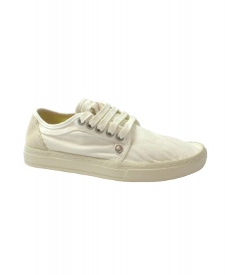 SATORISAN 110088 HEISEI white bianco scarpe donna sneakers lacci tessuto