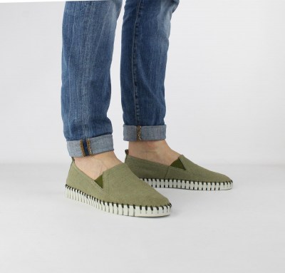 SLOWWALK Mali Scarpe Uomo Slip on tessuto vegan shoes