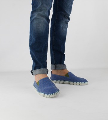 SLOWWALK Mali Scarpe Uomo Slip on tessuto vegan shoes