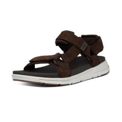 FitFlop SPORTY BACK STRAP SANDALS CHOCOLATE BROWN