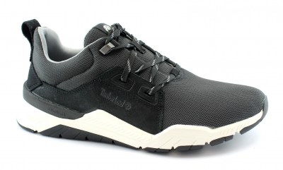 TIMBERLAND A2HQG CONCRETE TRAIL OXFORD black nero scarpe uomo sneakers tessuto lacci