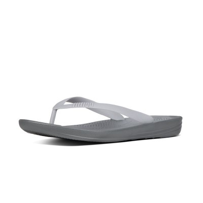 FitFlop IQUSHION FLIP FLOPS -  GREY/GREY