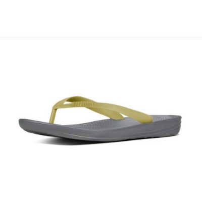 FitFlop IQUSHION FLIP FLOPS -  GREY/GREY