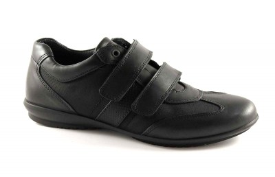 IGI&CO 37032 nero scarpe uomo sportive eleganti strappi
