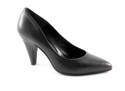 MALU\' 8200 nero scarpe donna decolletè pelle tacco