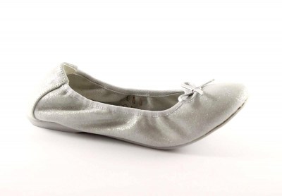PRIMIGI 32390 VERID 36/39 argento scarpe bambina ballerine elasticizzate